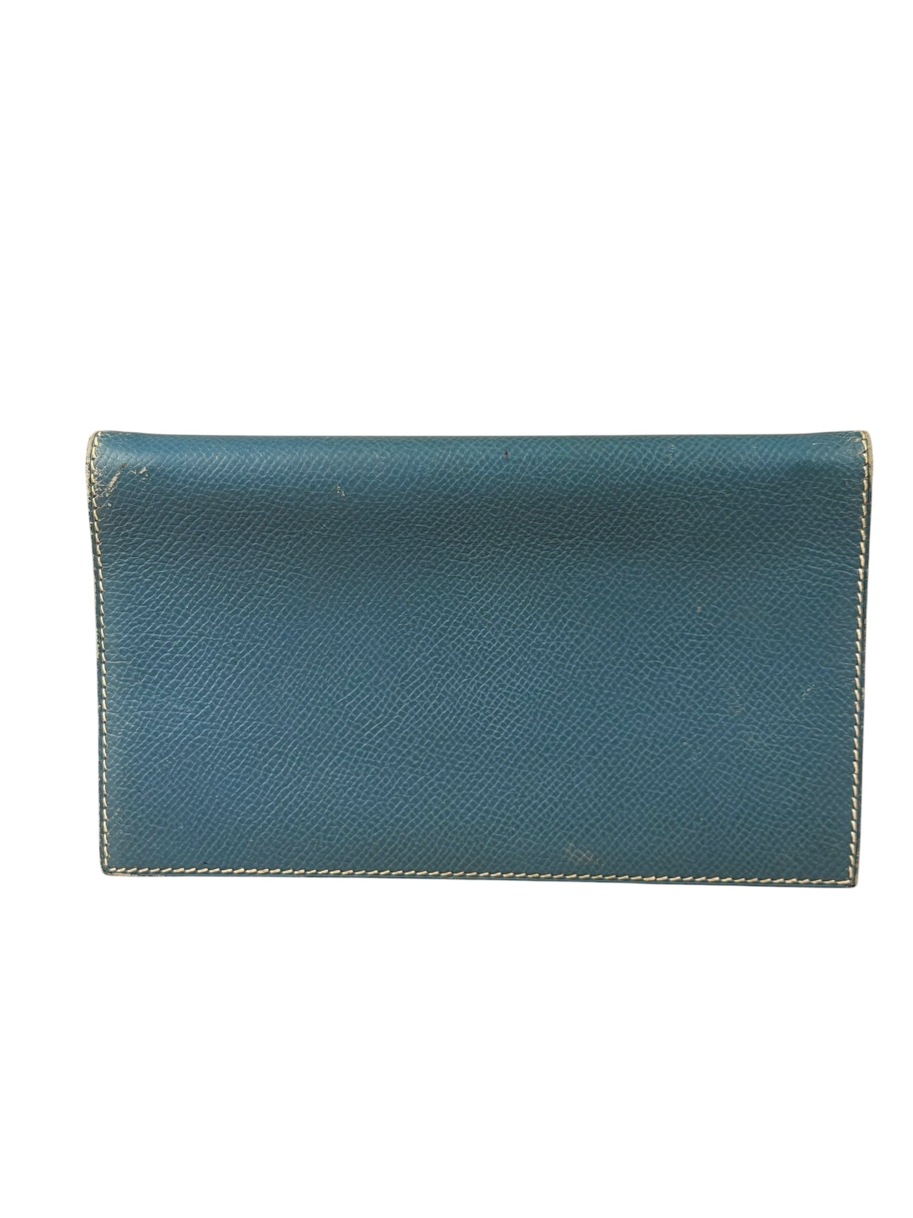 Hermes Blue Gene Leather Epson Agenda Cover