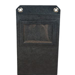 Prada Black Leather Saffiano Phone Holder