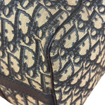 Christian Dior Canvas Monogram Trotter Mini Boston Hand Bag