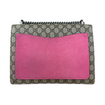 Gucci Pierced Heart Patches Dionysus Chain Shoulder Bag