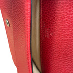 Gucci Red Leather Dionysus Super Mini Chain Crossbody Bag
