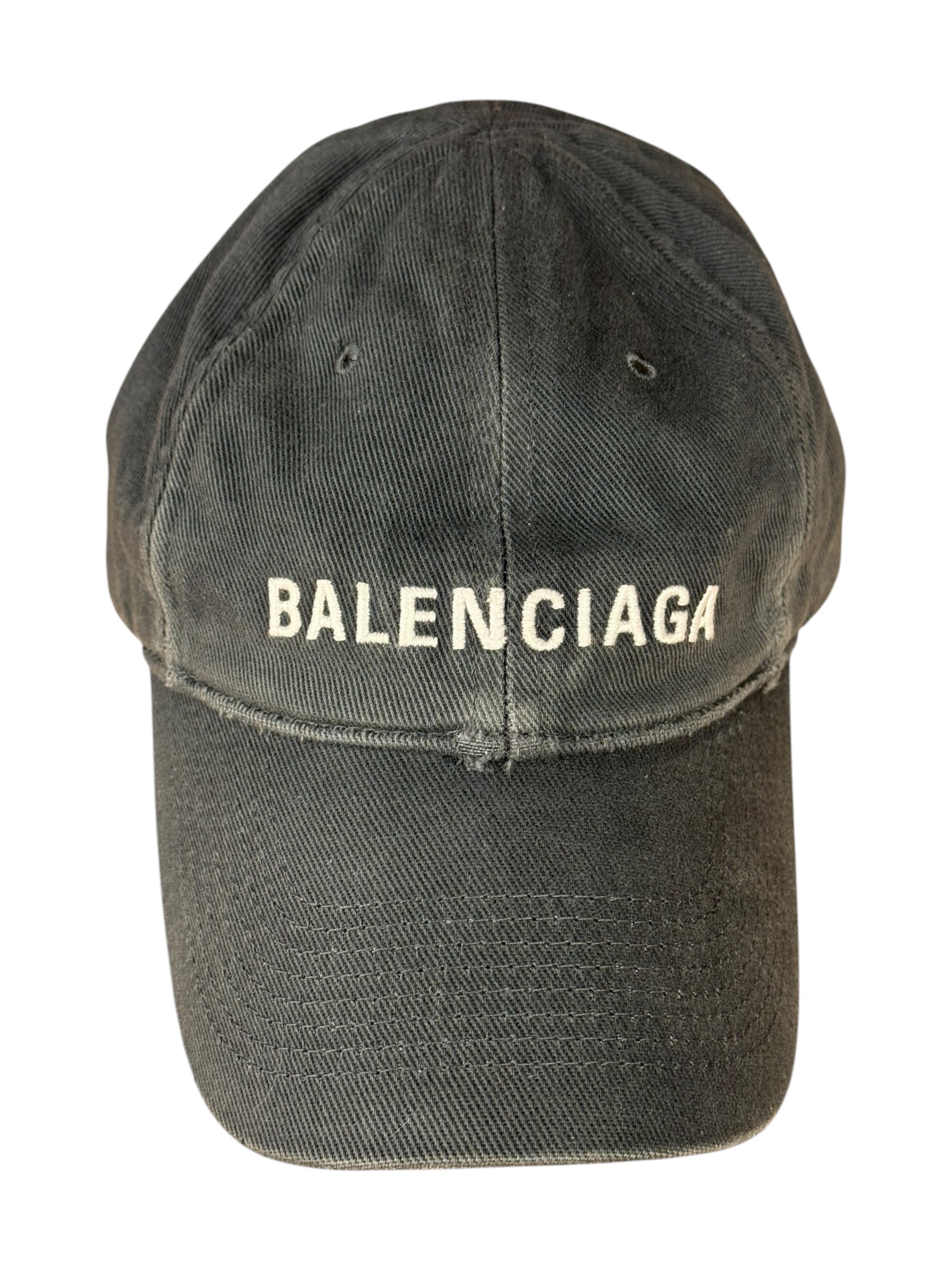 Balenciaga Black Ball Cap