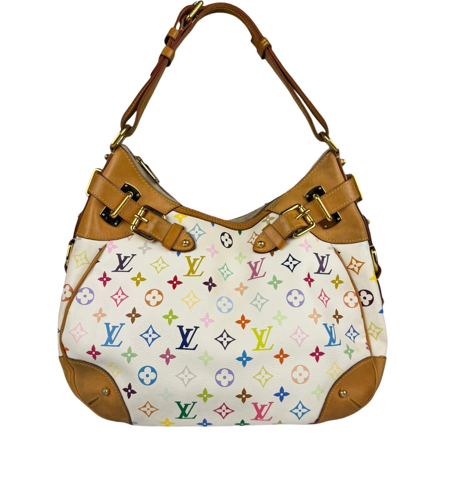 Louis Vuitton Murakami Monogram Greta Hobo Bag