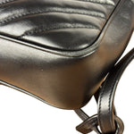 Yves Saint Laurent Black Leather Lou Camera Bag