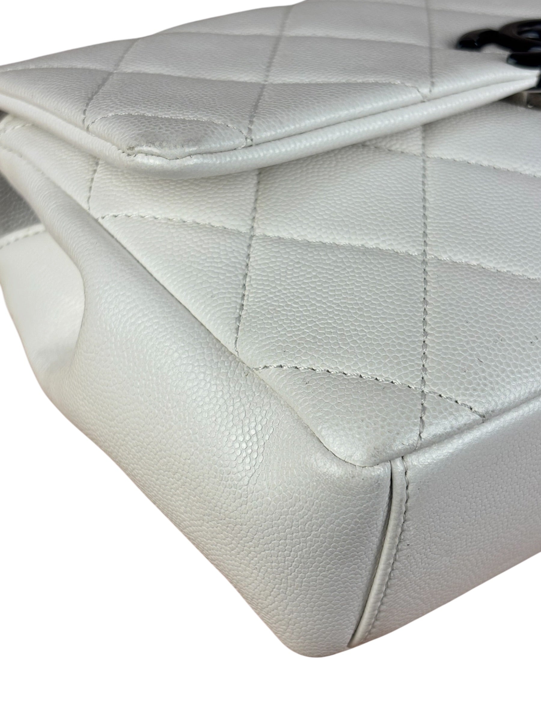 Chanel White Leather My Everything Flap Shoulder Bag 2020