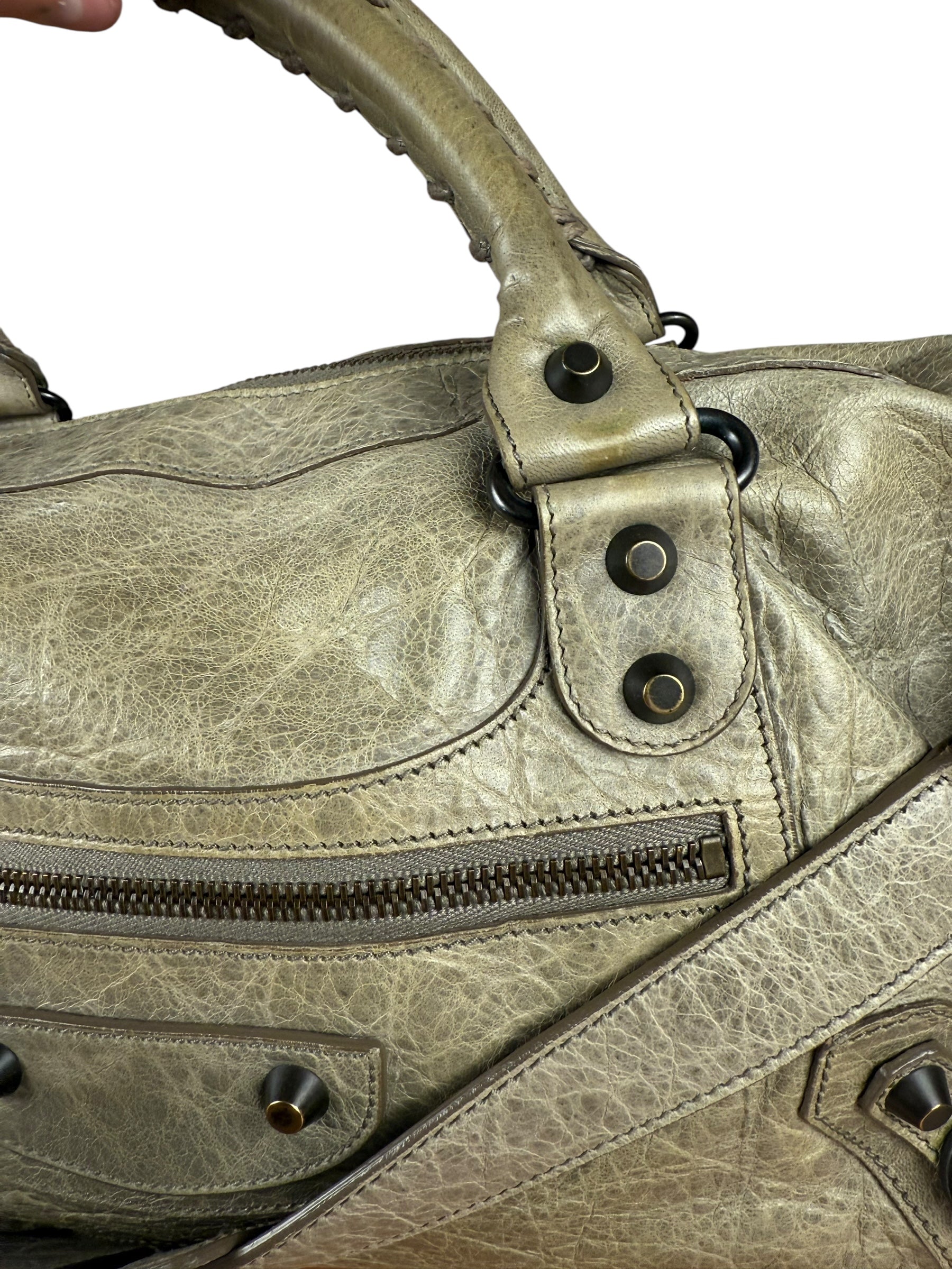Balenciaga City Bag Taupe