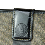 Fendi Vintage Striped Pequin Wallet