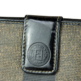Fendi Vintage Striped Pequin Wallet