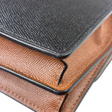 Coach Colorblock Leather Anna Flap Clutch Crossbody Bag