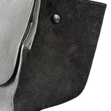 Celine Black Leather/Suede Trapeze Medium Handbag