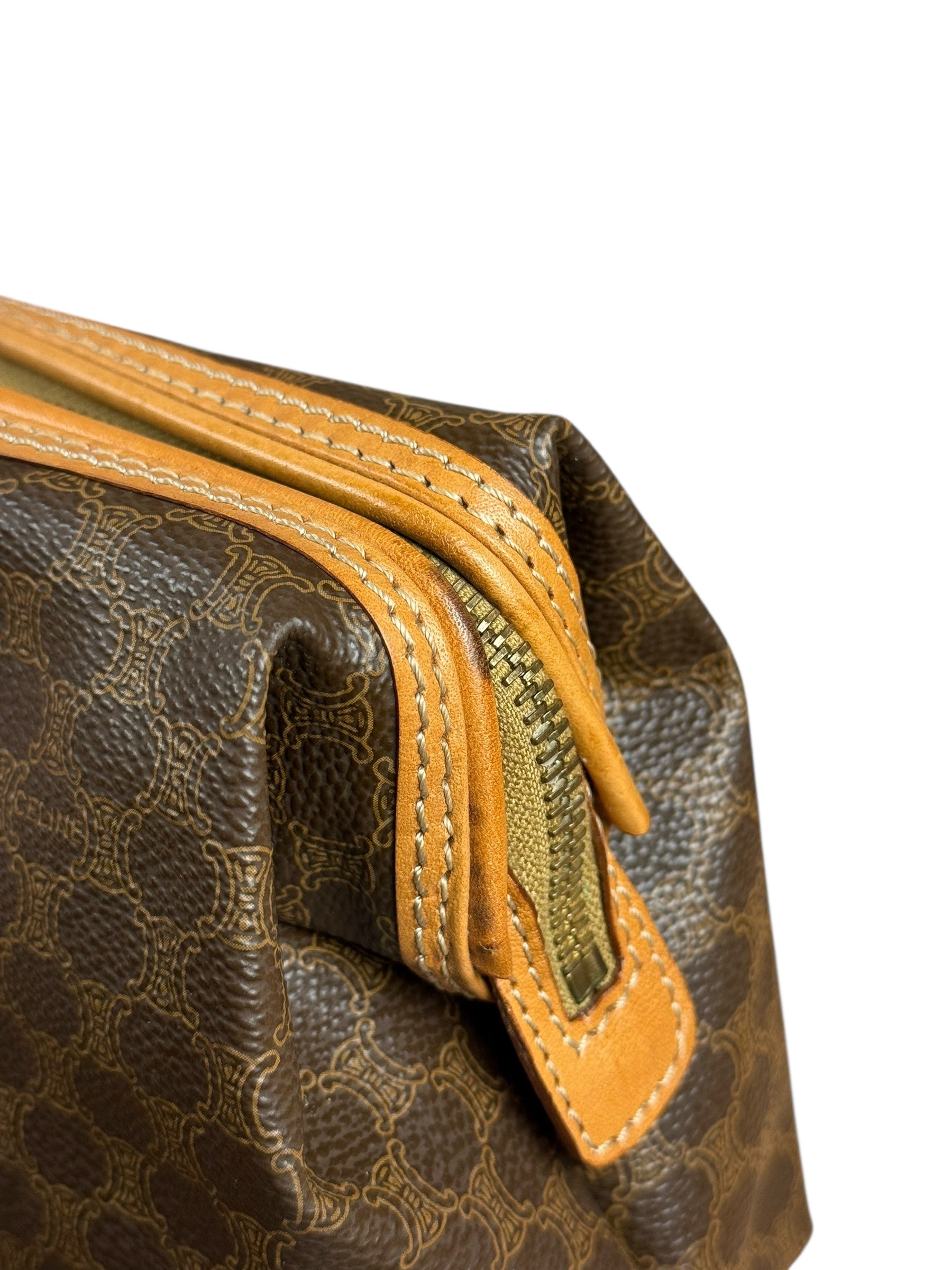 Celine Vintage Macadam Travel Pouch