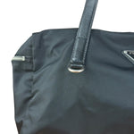 Prada Vintage Black Nylon Handbag