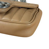 Gucci GG Marmont Matelasse Leather Mini Crossbody Bag Beige