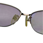 Gucci GG Rose Pink Tint Semi-Rimless Eyeglasses
