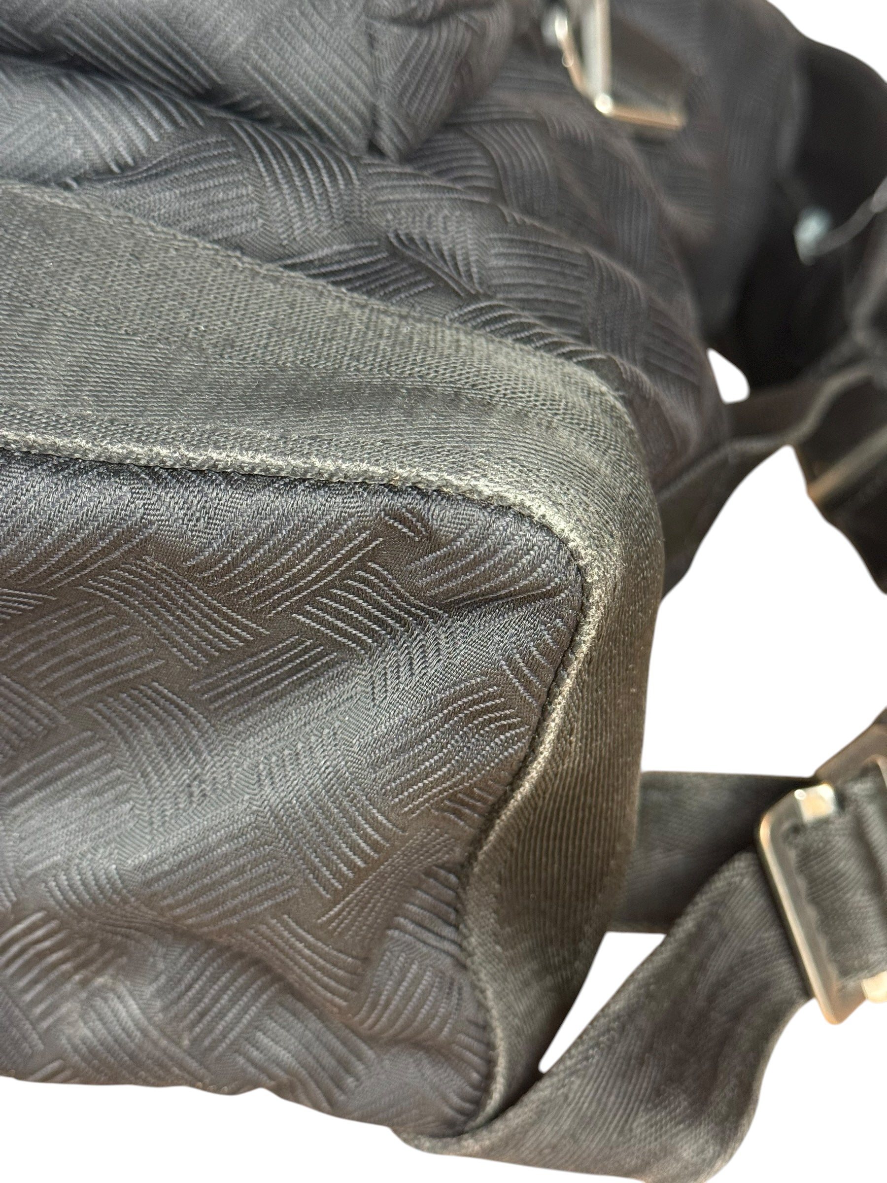 Bottega Veneta Intreccio Canvas Backpack