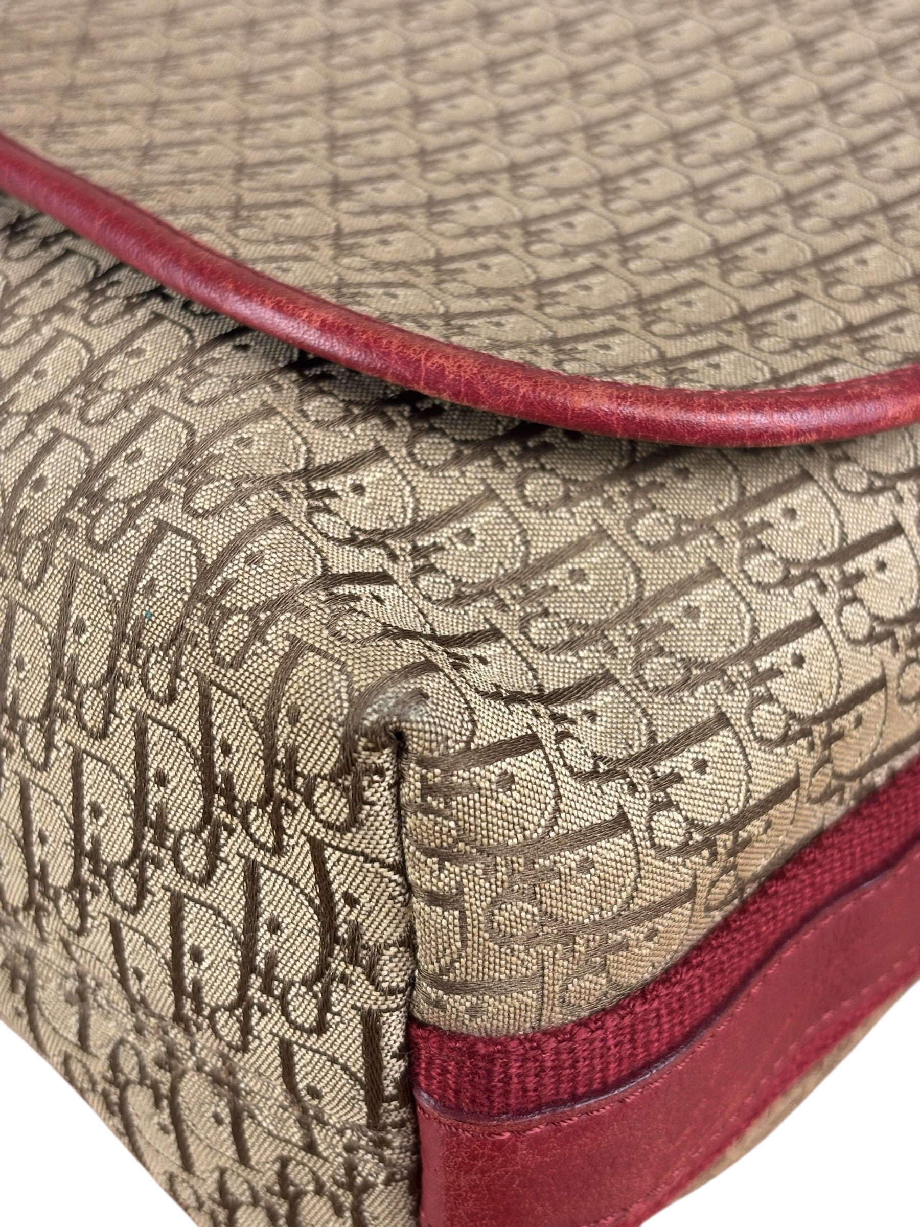 Christian Dior Street Chic Canvas Messenger Bag