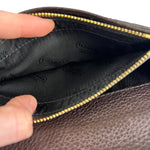 Coach Brown Leather Long Wallet