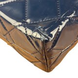 Chanel Blue Patent Quilted Business Flap Bag 2012 17ds