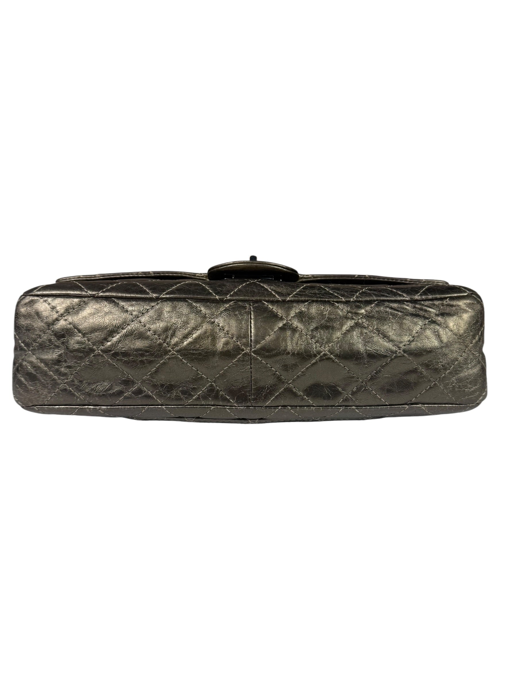 Chanel Metallic Quilted 2.55 Reissue Large Double Flap Bag '06-'08