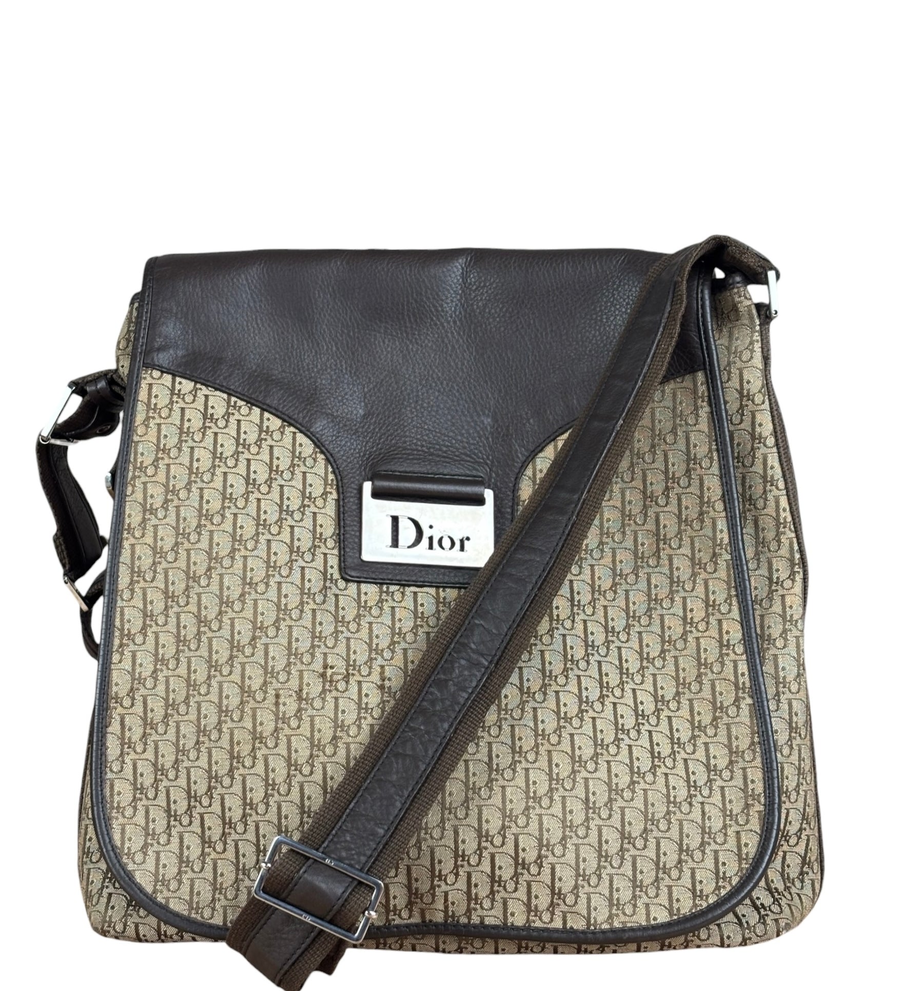 Christian Dior Vintage Trotter Street Chic Messenger Bag