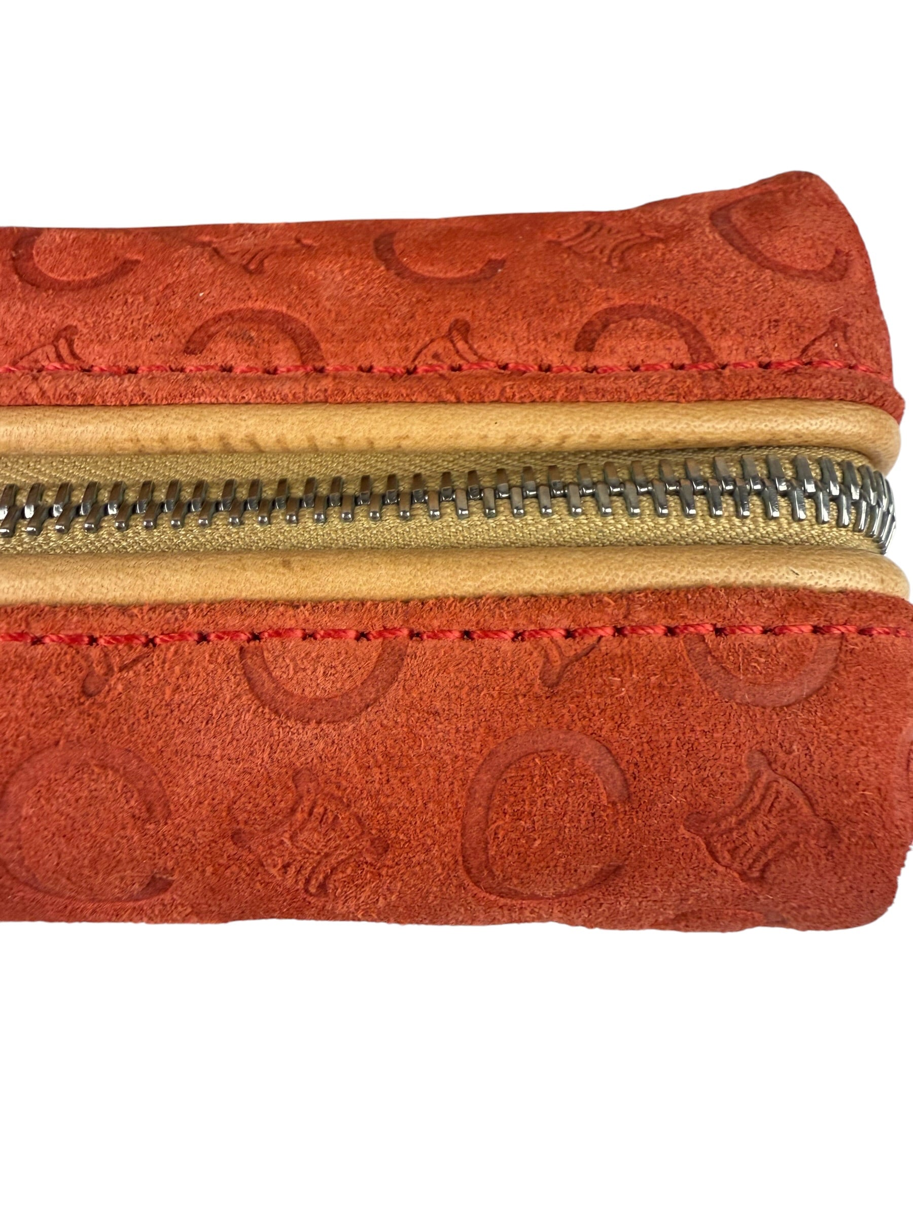 Celine x Guerlain Limited Edition Leather Cherry Blossom Pouch
