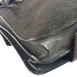 Proenza Schouler Black Leather PS1 Clutch