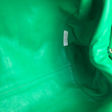 Bottega Veneta Green Large Pouch Clutch