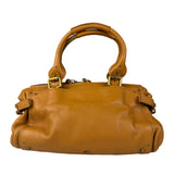 Chloe Tan Brown Leather Paddington Shoulder Bag