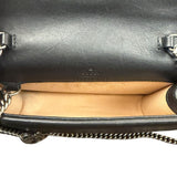 Gucci Black Velvet Dionysus Mini Crossbody Bag