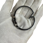 Gucci 105 Round Black Stick Dial Bangle