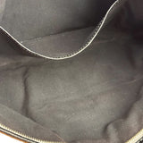 Balenciaga Tricolor Leather Bazaar Striped Pouch