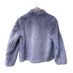 Vintage Moonbat Light Violet Mink Fur Coat