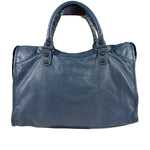 Balenciaga Blue Leather Medium Le City Two-Way Bag