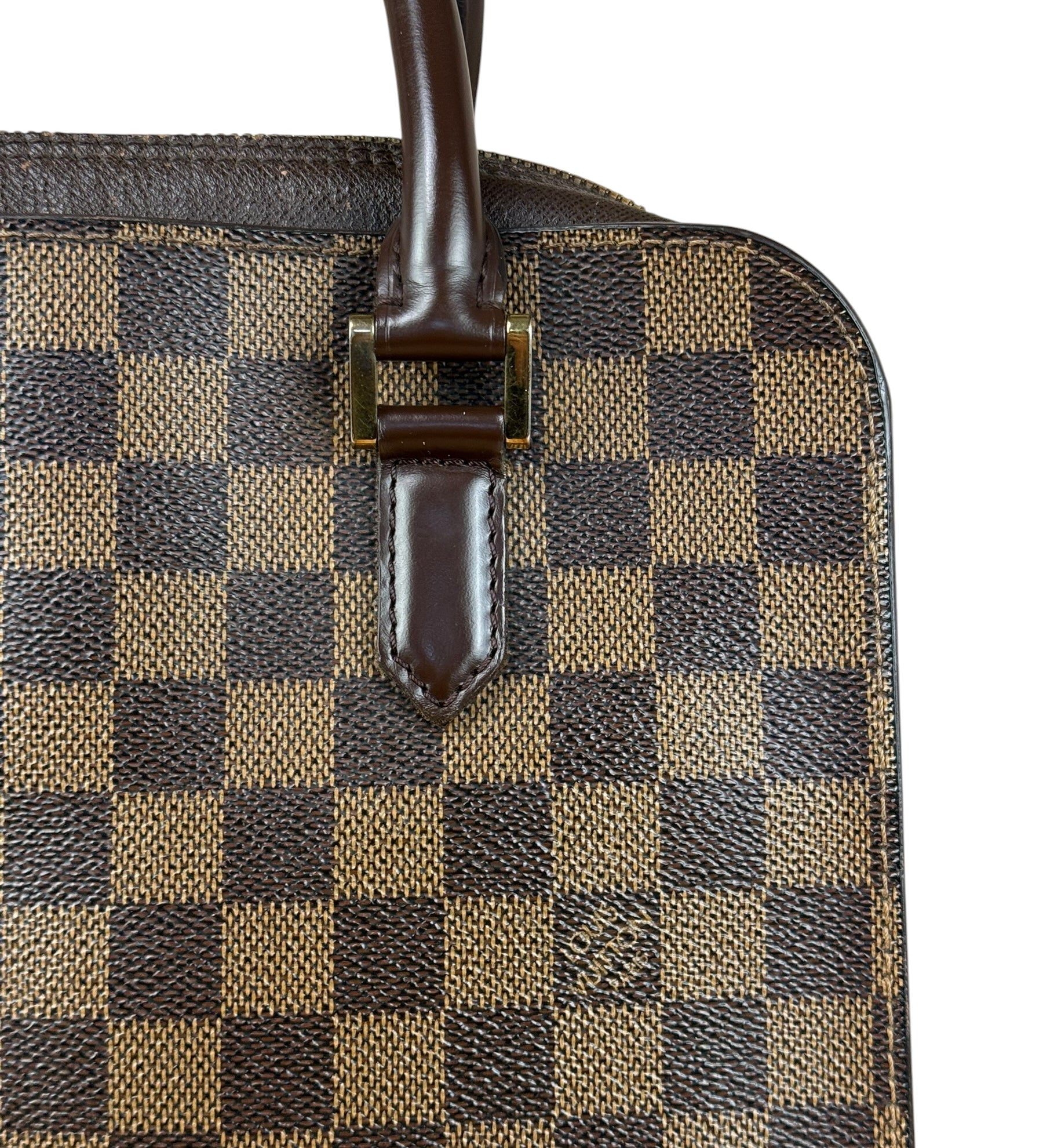 Louis Vuitton Damier Ebene Triana Handbag