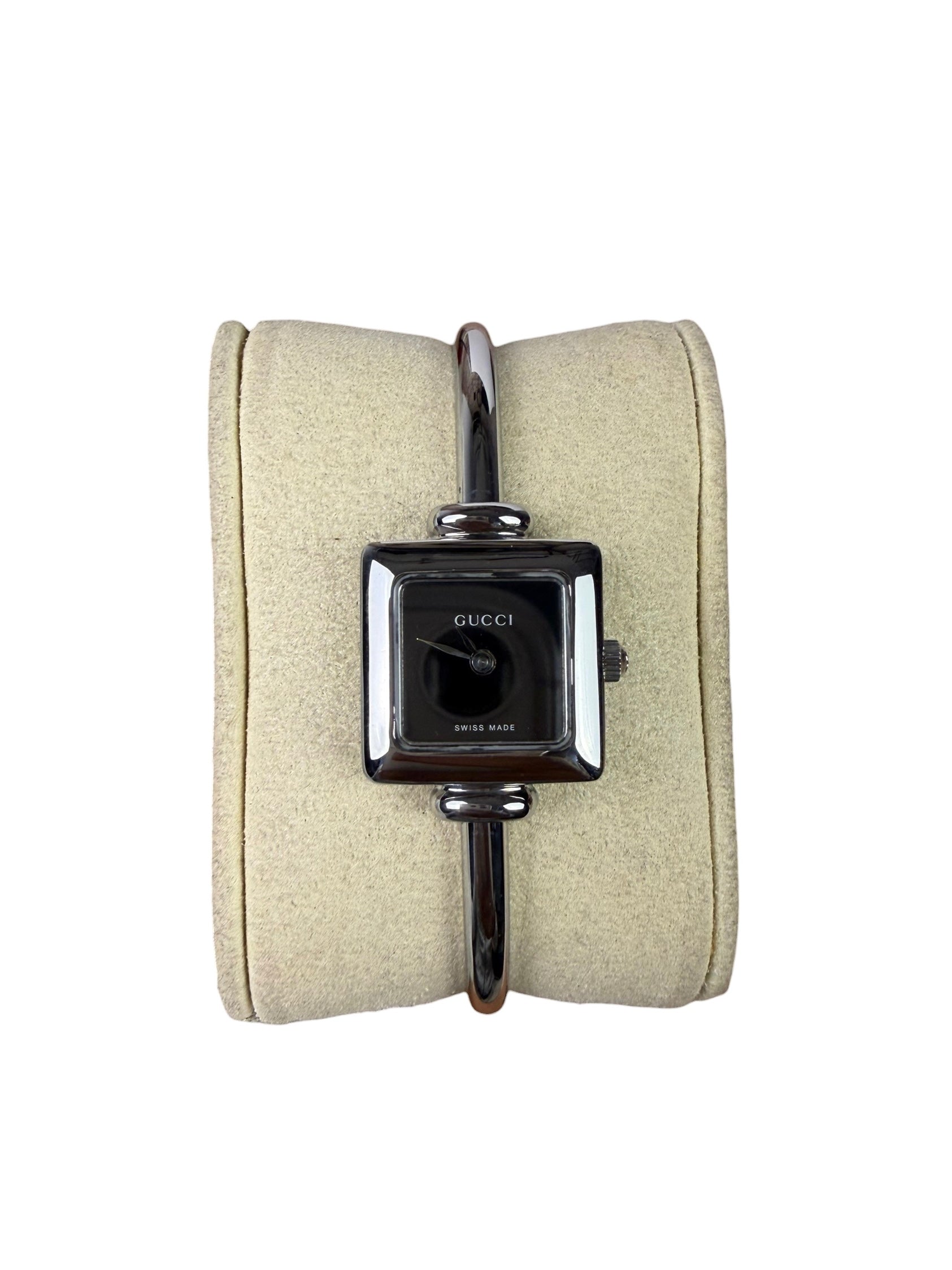 Gucci 1900L Black Square Dial Watch