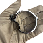 Gucci Twirl Stainless Steel Bangle Watch