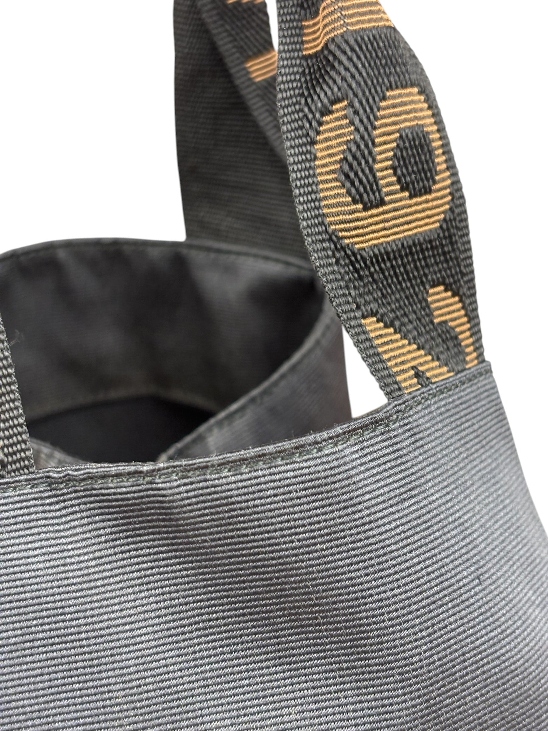 Fendi Black Nylon Tote Bag