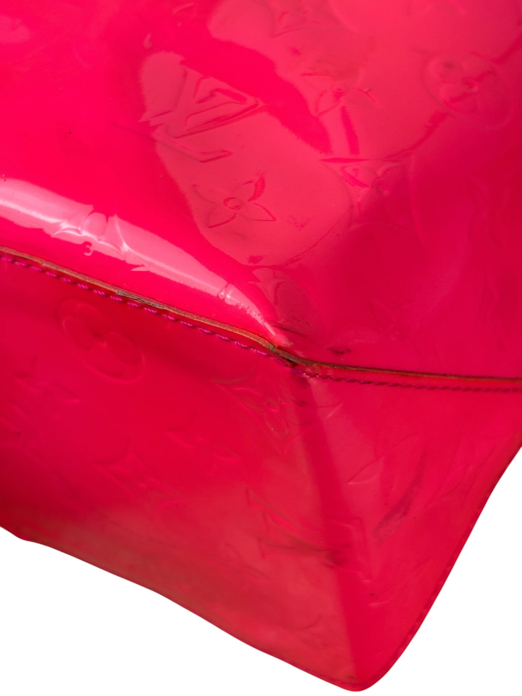 Louis Vuitton x Robert Wilson Fluo Pink Reade Vernis Tote