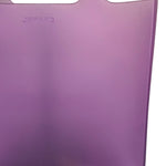 Chanel Vinatge Purple Jelly Rubber Tote Bag
