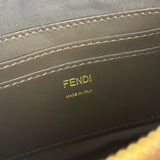 Fendi FF Floral Coated Canvas Chain Pochette