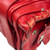 Chloe Red Leather Silverado Shoulder Bag
