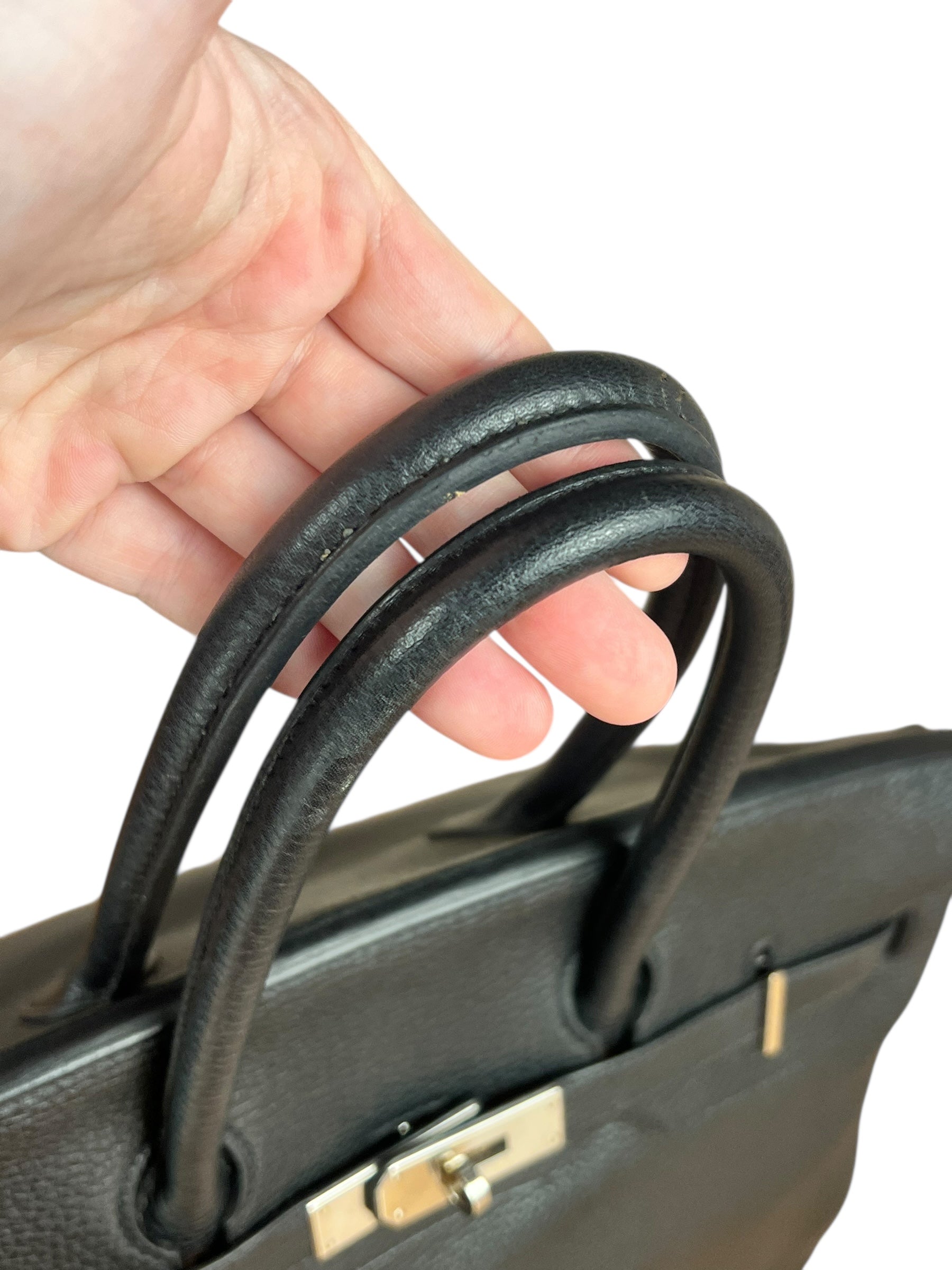 Hermes Birkin 35 Black Togo Palladium 2010