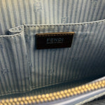 Fendi Cerulean Blue 3-Jours Silhouette Hand Bag
