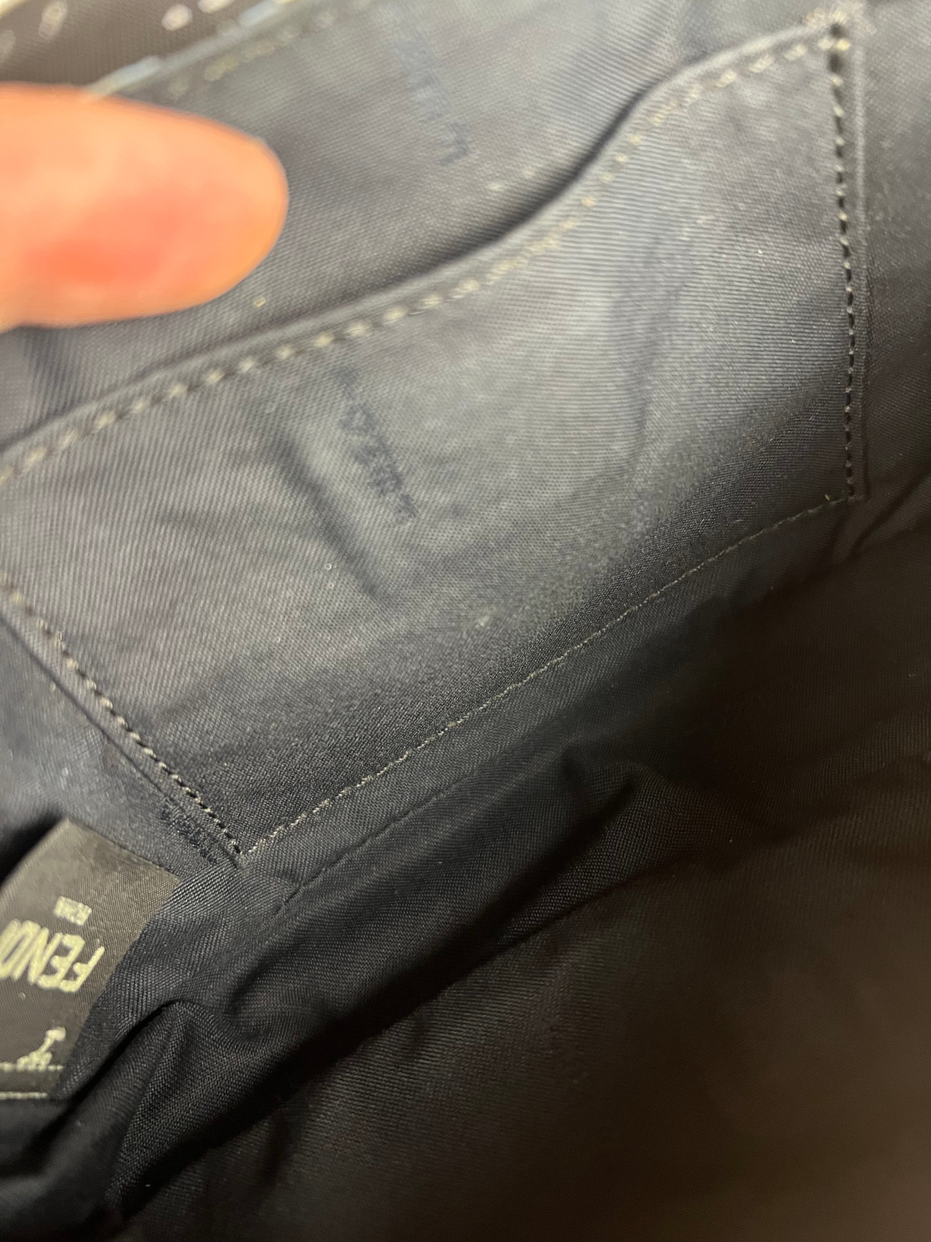 Fendi Joshua Vides Mini Baguette/Belt Bag