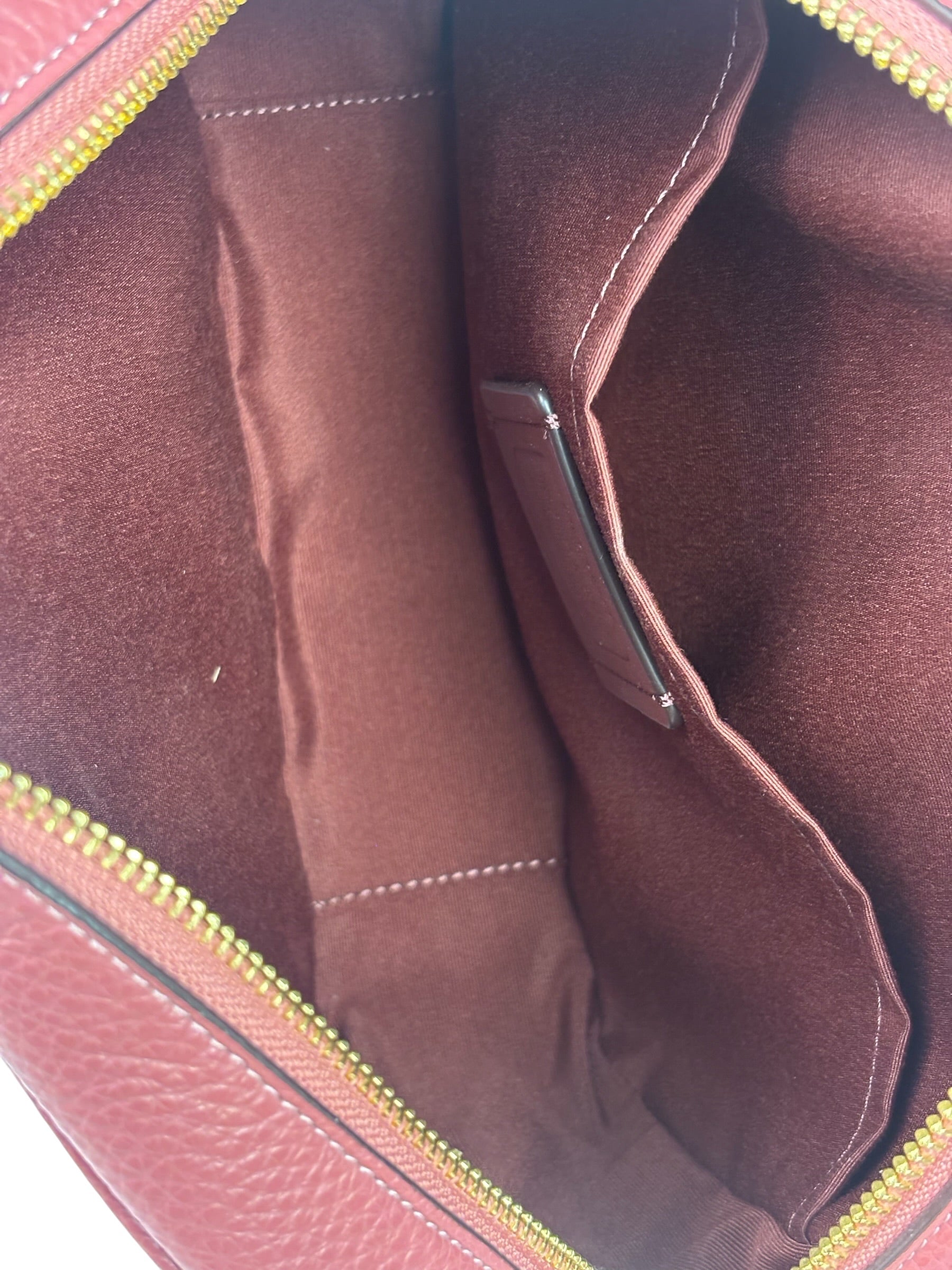 Coach Pink Pebbled Leather Colton Crossbody Bag
