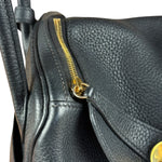 Hermes Black Clemence Lindy 26