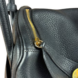Hermes Black Clemence Lindy 26