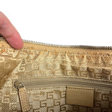 Gucci Beige Leather Vintage Hobo Bag