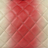 Chanel Quilted Caviar Ivory/Pink Ombre Jumbo Flap 2013