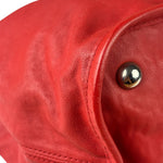 Chanel Red Quilted Leather Natural Beauty Chain Tote 2010